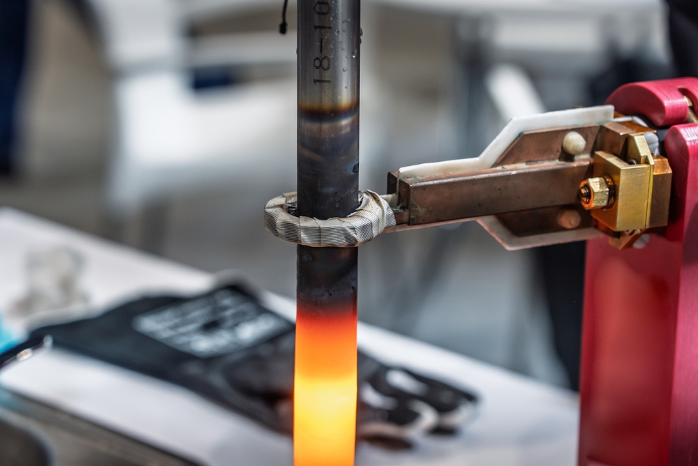 induction-hardening-of-metal-bar